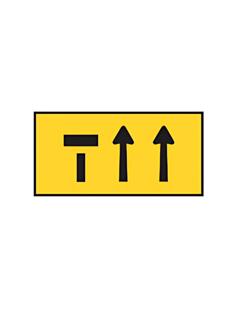 3 / 2 Lane Status 1200 x 900 D/ Sided Sign Only (T2-6-1BSsDSSO)
