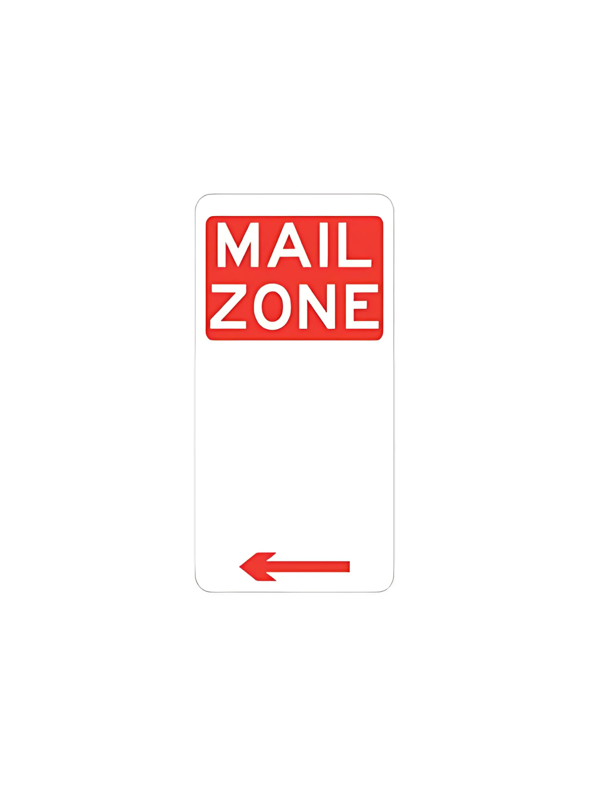 R5-26LR | Mail Zone 225mm x 450mm LEFT RIGHT ARROW