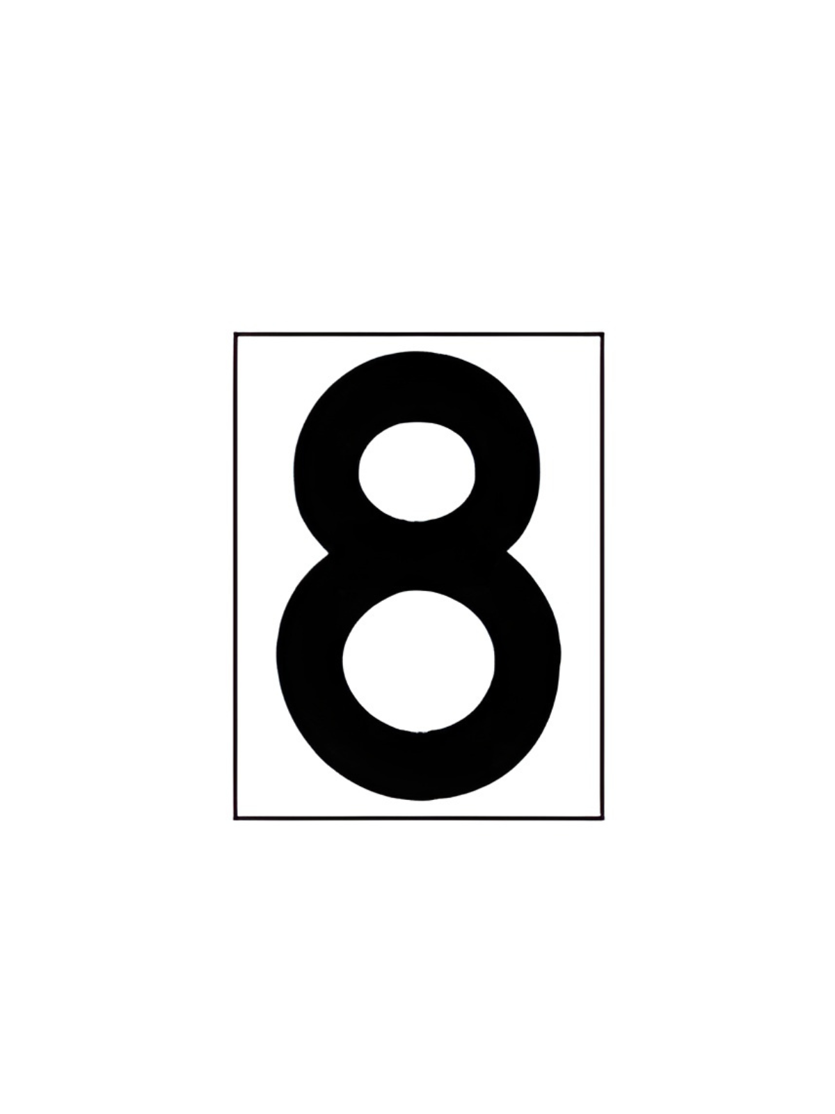 MAGNET " 8" | 120mm x 190mm SUIT ROADWORK 900 x 600