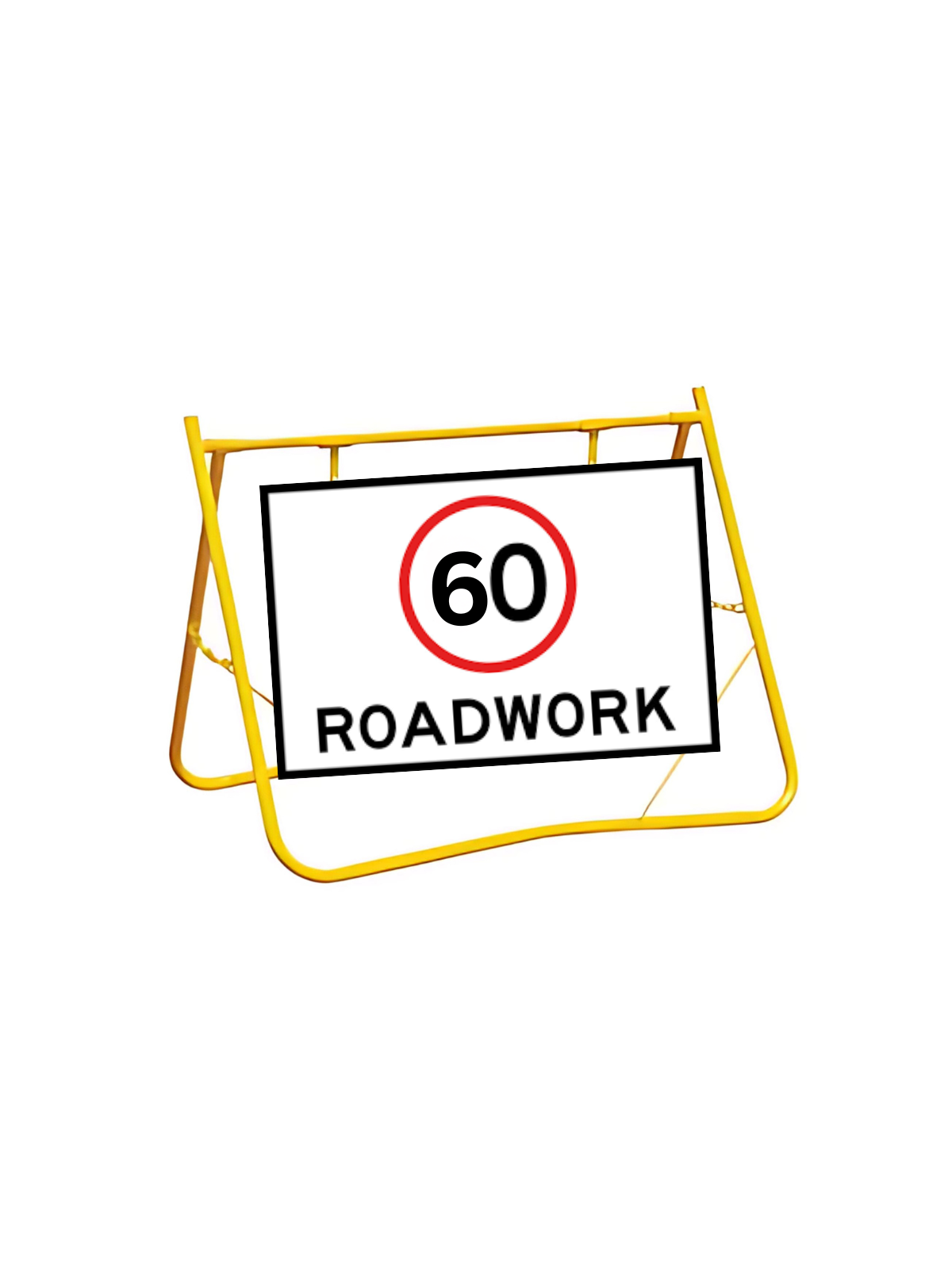 (60) Roadwork  1200 x 900 with Swing Stand Low Clearance (TR4-212MODB12X9SsLOW)