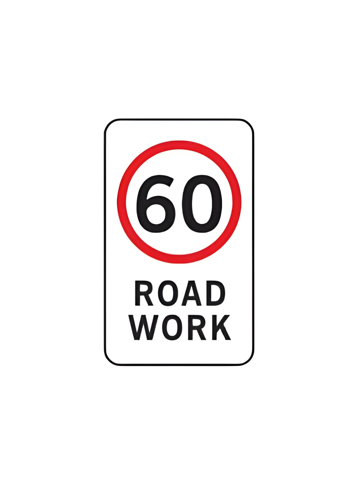 60 Roadwork Red Circle 1200 x 900 Boxed Edge (TR4-212(60)MODBBES