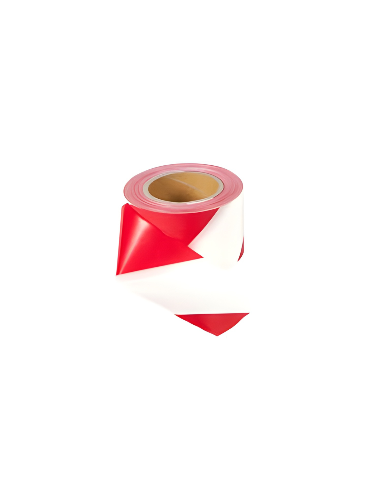 "BARRIER TAPE" RED/WHITE 75mmx100m - Per Roll