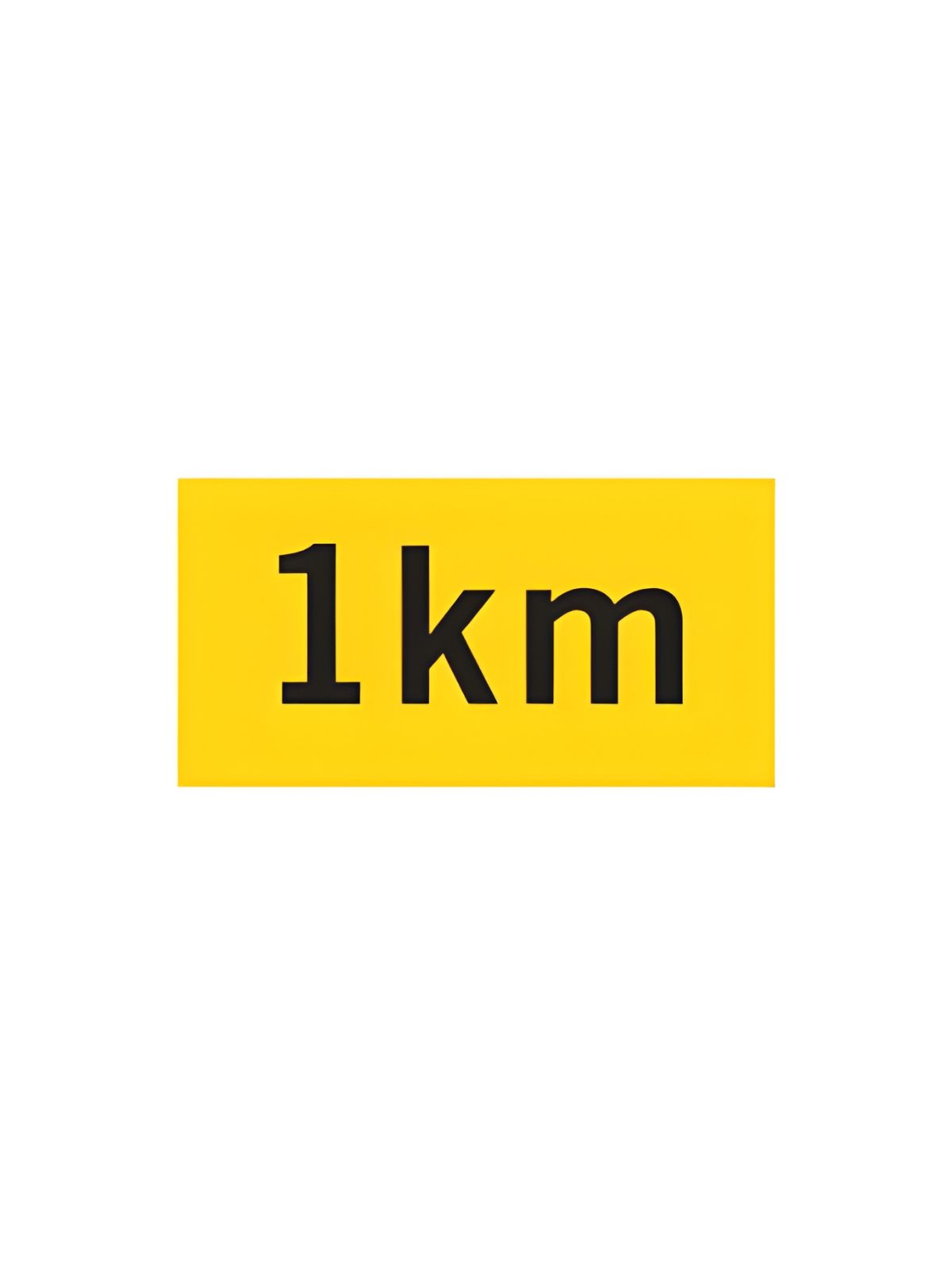 MAGNET" 1KM "| 240mm x 180mm Suit 1200 x 900