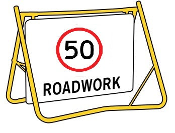 (50) Roadwork 900 x 600 with Swing Stand XL 200mm Clearance (TR4-212NMODASSXL)”