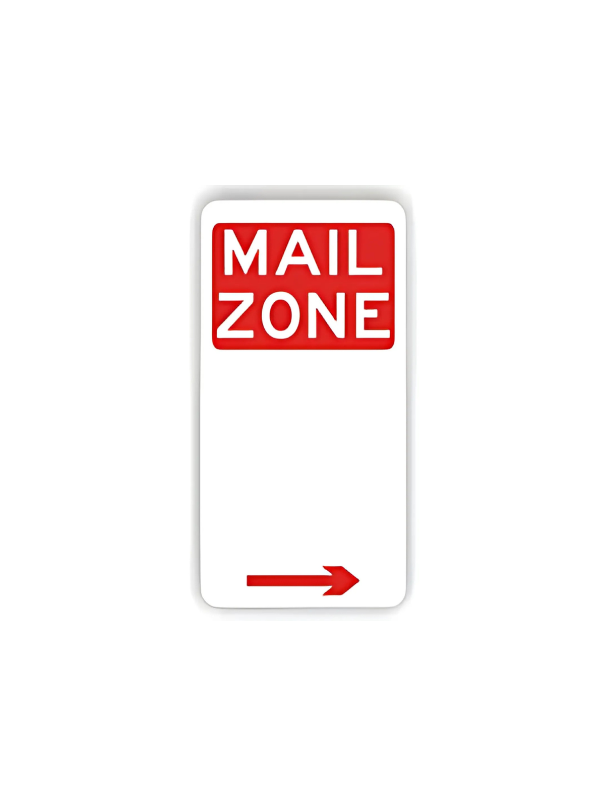 R5-26R | Mail Zone 225mm x 450mm  RIGHT ARROW