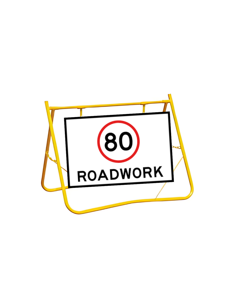 80 Roadwork 900 x 600 with Swing Stand XL 200mm Clearance (TR4-212MODB80SsXL)