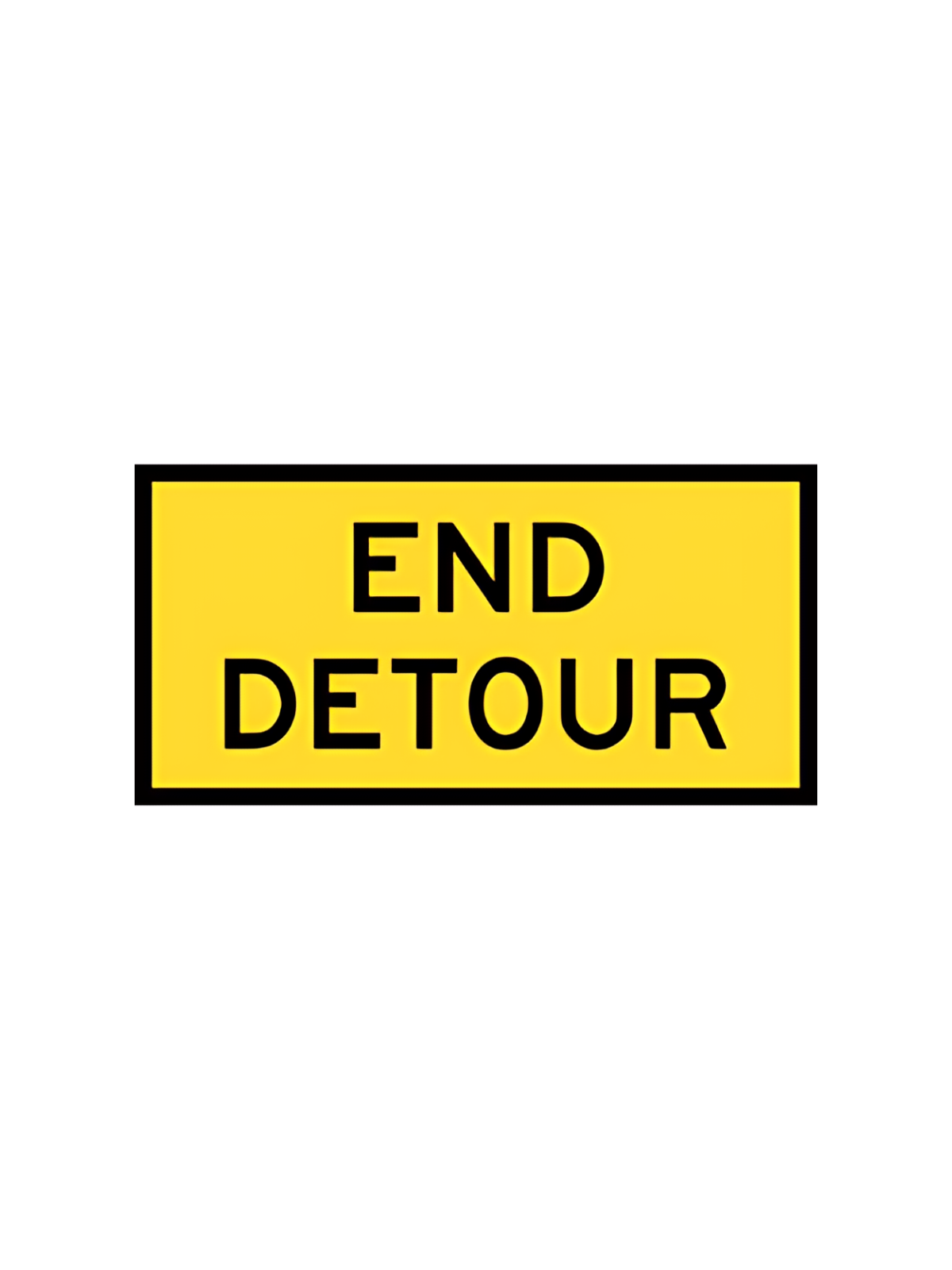 END DETOUR 1200 x 600 Boxed Edge (T2-23ABE)
