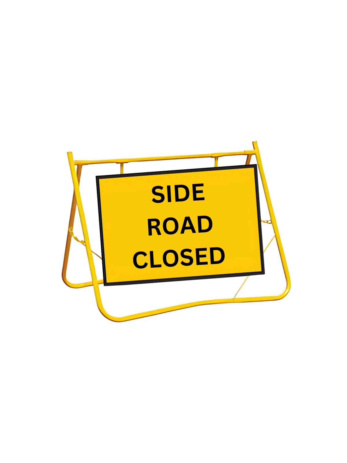 Side Road Closed  900x600mm with Swing Stand Low Clearance (T1-32MODA9X6SsLOW))