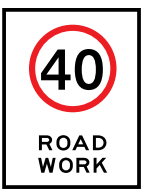 (40) Roadwork  900 x 1200 Boxed Edge Portrait (TR4-212MODBBEP)