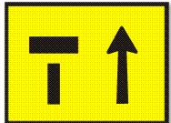2 Lane Status (Left Lane Closed)T2-6-1 | 600 x 600 x 5mm  Corflute MMS Reflective