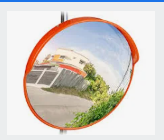 Convex Safety Mirror 450 mm Acrylic *** OLD STOCK, LIMITED QTY**