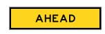 Ahead 1200 x 300 x 5mm Corflute MMS Sign Reflective (AHMMS12x3)