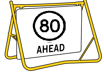 (80) Ahead - 1200x900 Swing Stand Low Clearance (TG9-79MODB12X980SsLOW)