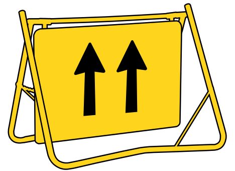 2 Lane Status 900 X 600 with XL Swing Stand 200mm Clearance(T2-6-1ASsXL))”
