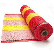 Barrier Mesh - Red/Yellow 50M x 900mm Fabric