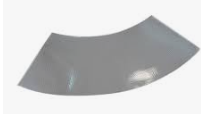 White Reflective Sleeve for 700mm Cones