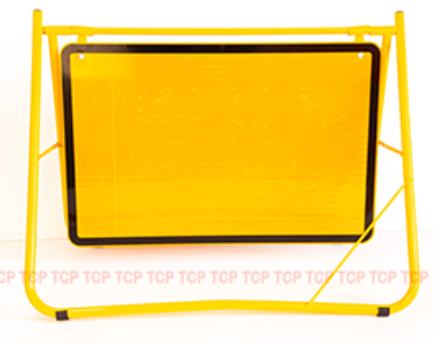 CUSTOM SIGNAGE 900x600mm with Swing Stand XL 200mm Clearance