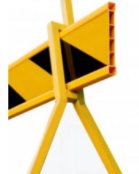 Barrier Board Yellow Refl CL2 | 2500mm