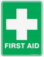 FIRST AID SIGN 300 X 225 POLY