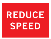 Reduce Speed 1200x900mm Boxed Edge (TG9-9MODB12X9BE)