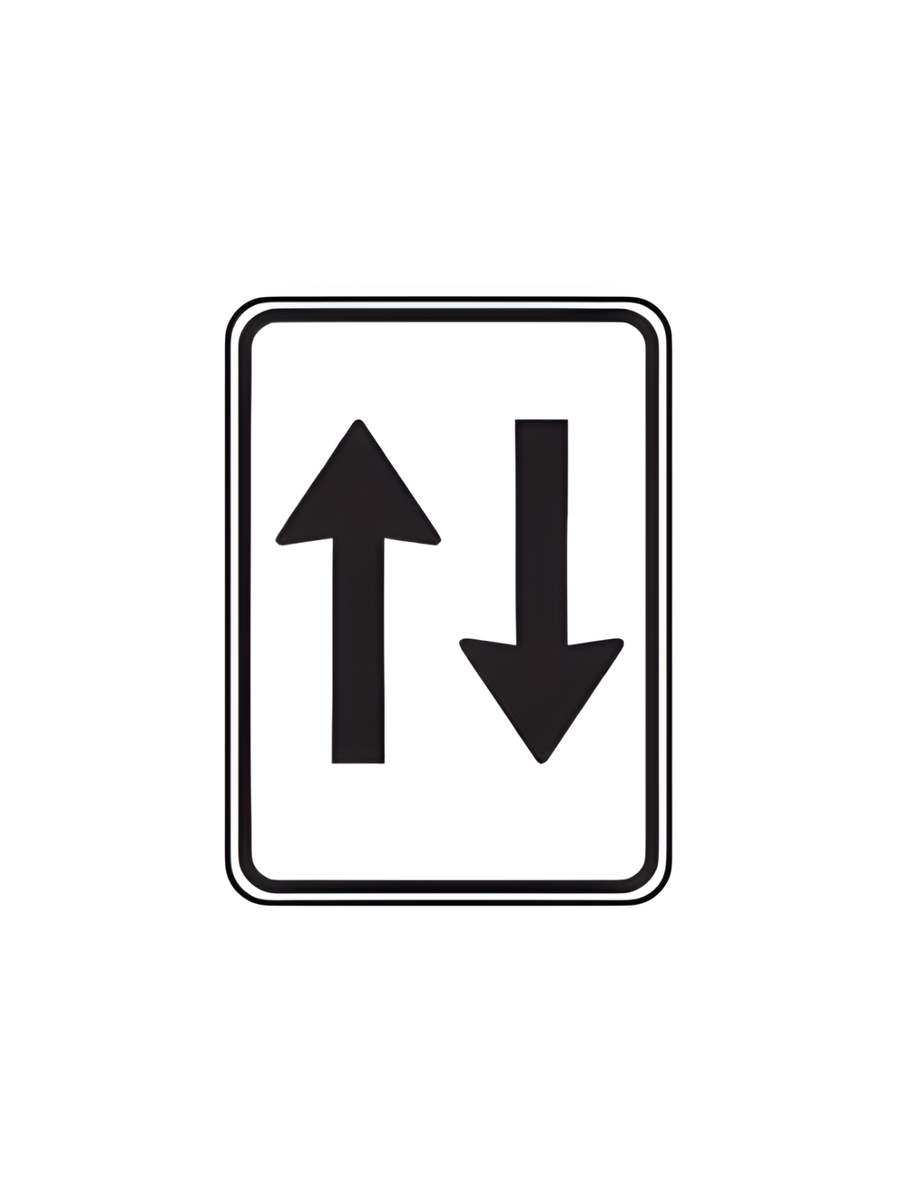 Two Way Arrows (R2-11A) 450mm x 600mm