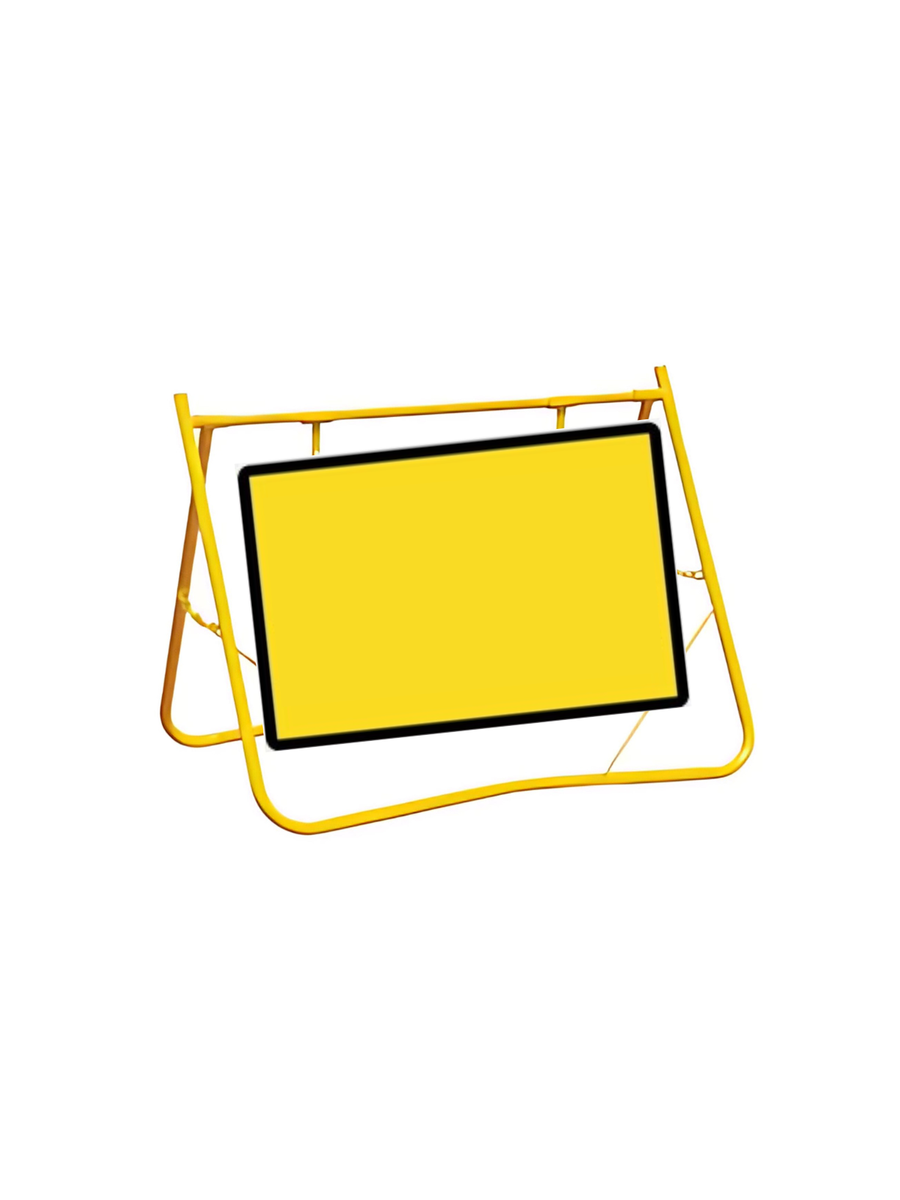 CUSTOM SIGN 1200mm x 900mm SS Low Clearance  SINGLE SIDED