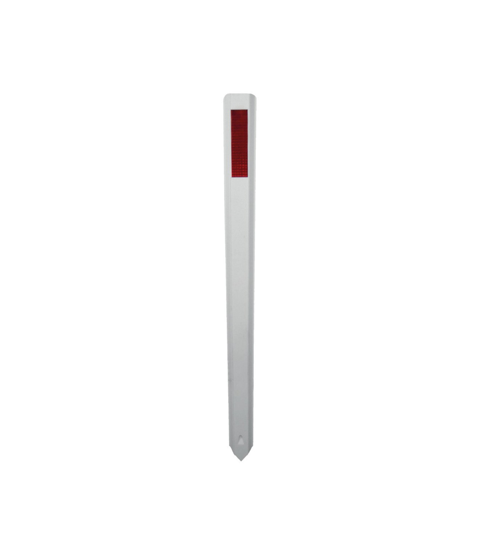 PVC GUIDE POST WHITE 100mm x 1300mm x 4mm