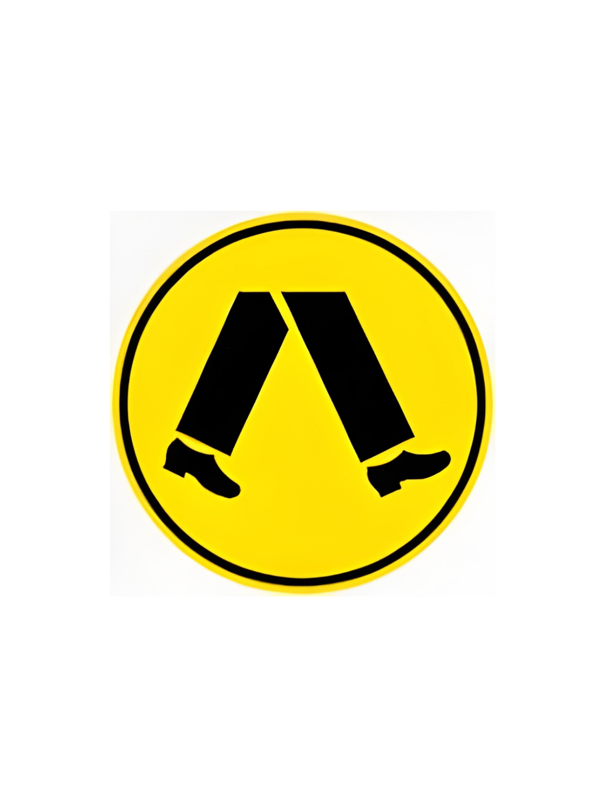 Pedestrian Crossing 600mm Dia (R3-1A)