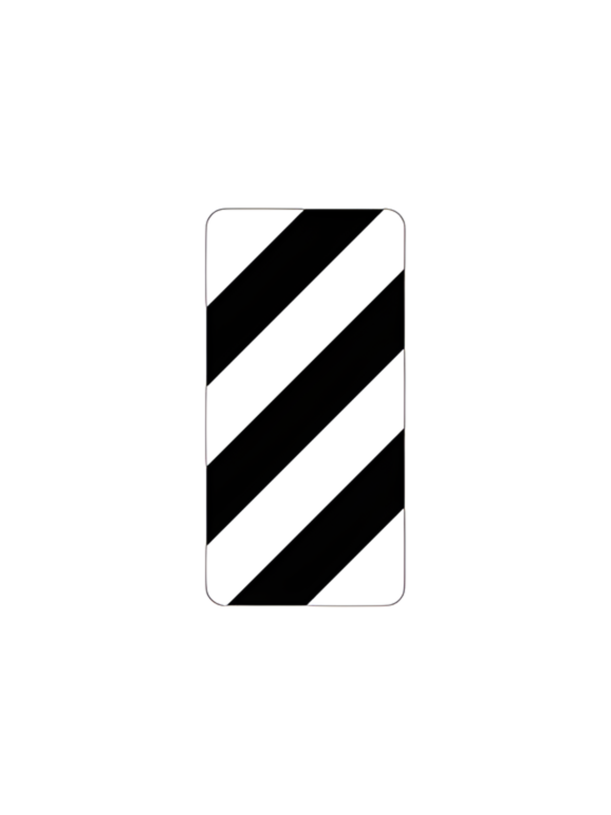 D4-3BL  Width Marker 450mm x 900mm LEFT