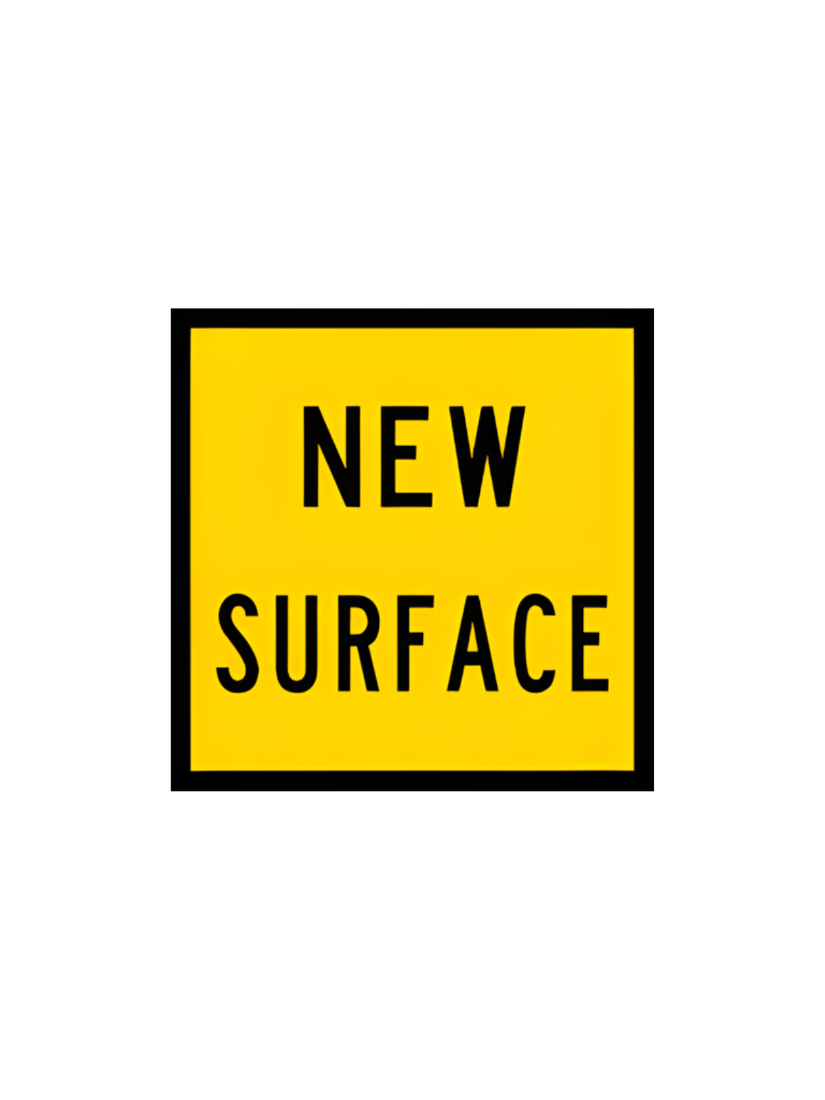NEW SURFACE 600x600mm Corflute MMS Sign Reflective