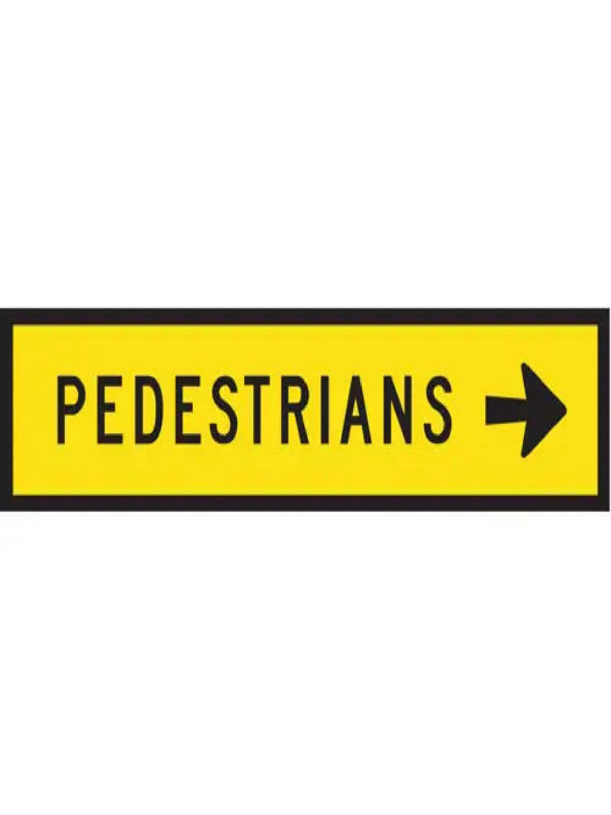 PEDESTRIANS RIGHT Boxed Edge (T8-2AR12X3BE)