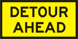 DETOUR (SPACE) SIGN 1200 X 900 BOXED (T1-6MODABE)