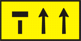 3 Lane Status 1200x900 Sign Only (T2-6-2MODB12X9SsSO