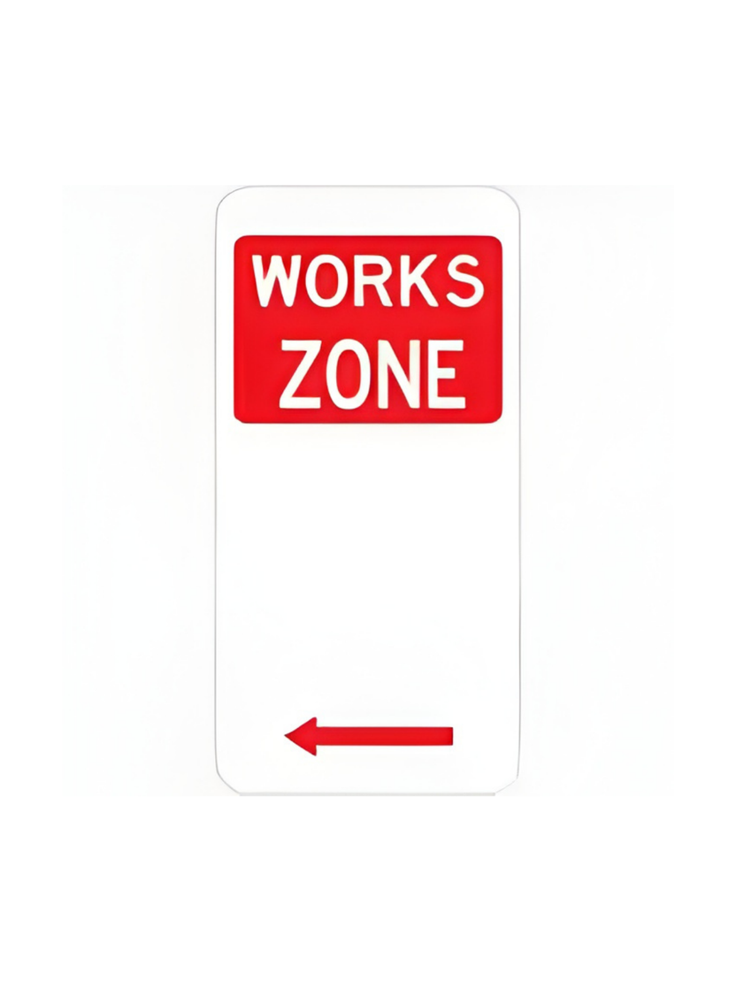 Zone R5 R5-25R Works Zone 225mm x 450mm RIGHT ARROW – Traffic Control Products